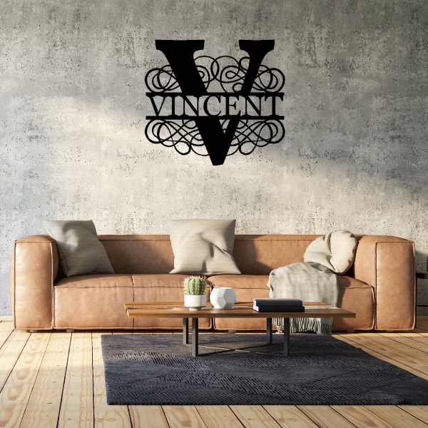 Metal Monogram Signs