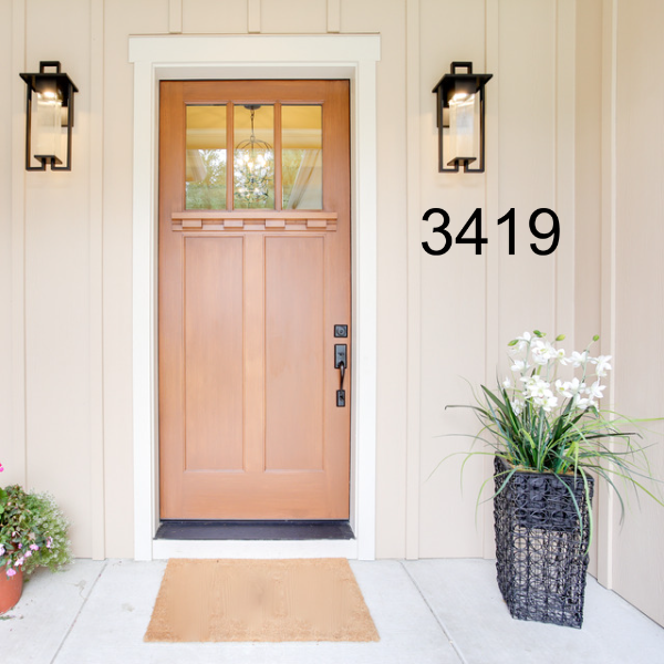 Metal House Numbers