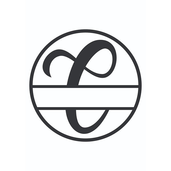 Personalized "C" Split Circle Monogram image 0