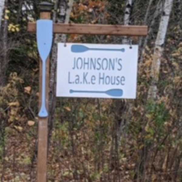 Paddle Lakehouse 30"W x 20"T image 1