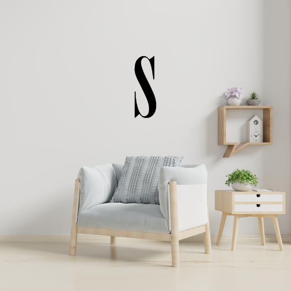 Family Name Letter Onyx Font 18" image 20