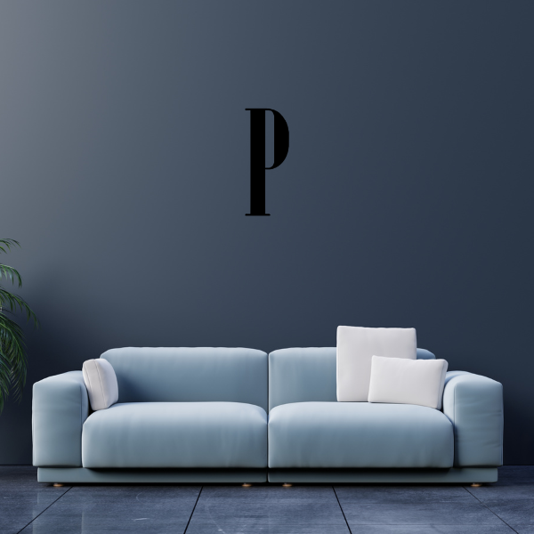 Family Name Letter Onyx Font 12" image 17