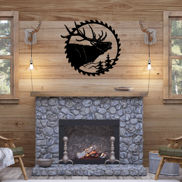 Bugling Elk Sawblade image 1